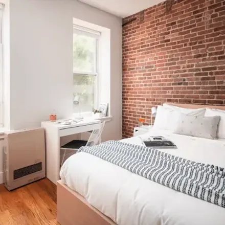 Rent this 1 bed apartment on 161 Maujer Street in Brooklyn, New York 11206