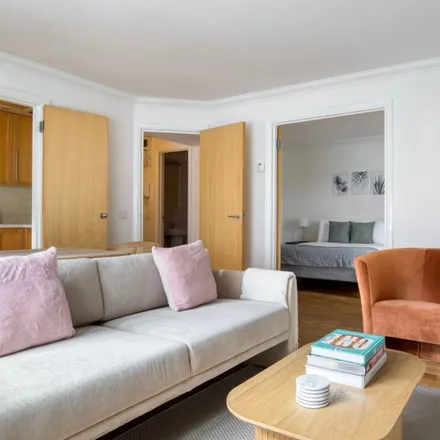 Rent this 1 bed apartment on Chadworth House (41-70) in Europa Place, London