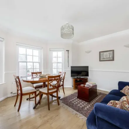 Rent this 3 bed apartment on West Kensington Mansions in 39-46 Beaumont Crescent, London