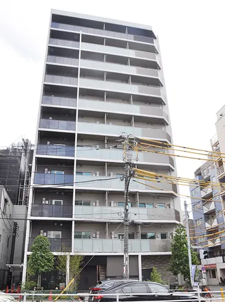 Rent this 1 bed apartment on Shin-ohashi-dori in Kikukawa 3-chome, Sumida