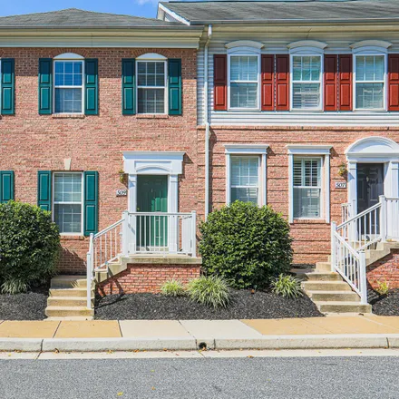 Buy this 3 bed townhouse on 509 Ensemble Court in Cockeysville, MD 21030