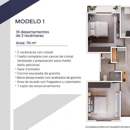 Buy this 2 bed apartment on Calle Miguel Lerdo de Tejada in Centro, 91755 Veracruz City