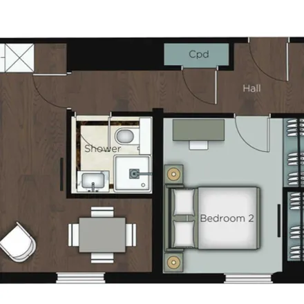 Image 5 - 14 Kensington Gardens Square, London, W2 4BH, United Kingdom - Apartment for rent