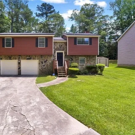 Buy this 3 bed house on 5800 Bluebonnet Circle Southwest in Fulton County, GA 30349