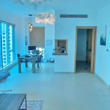 Rent this 1 bed apartment on The Delphine in Marina Promenade, Dubai Marina