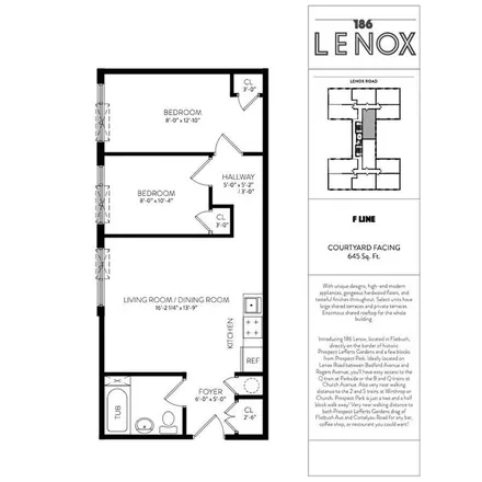 Image 7 - 186 Lenox Road, New York, NY 11226, USA - Apartment for rent
