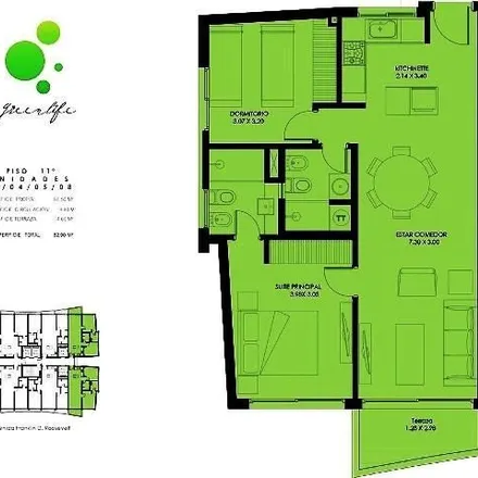 Buy this studio apartment on Avenida Franklin Delano Roosevelt 9002 in 20000 Punta Del Este, Uruguay