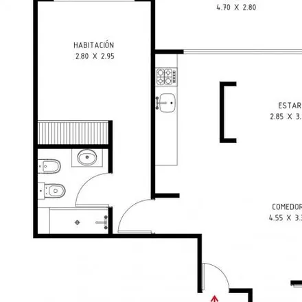 Buy this 1 bed apartment on Nogoyá 3500 in Villa del Parque, 1417 Buenos Aires
