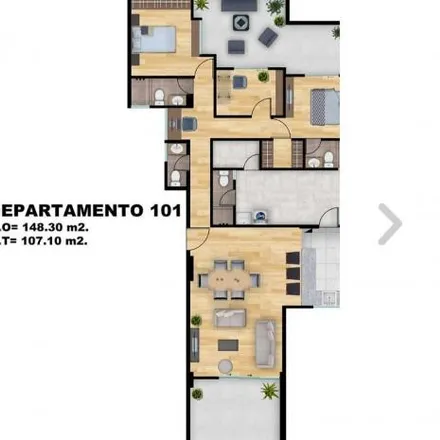 Buy this 2 bed apartment on Jirón Chimu Capac in Santiago de Surco, Lima Metropolitan Area 15038