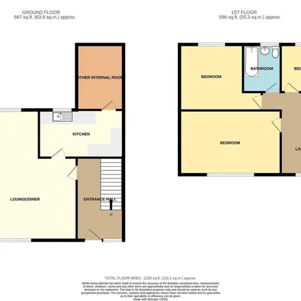 Rent this 3 bed apartment on Stancley Road in West Wylam, NE42 5AG