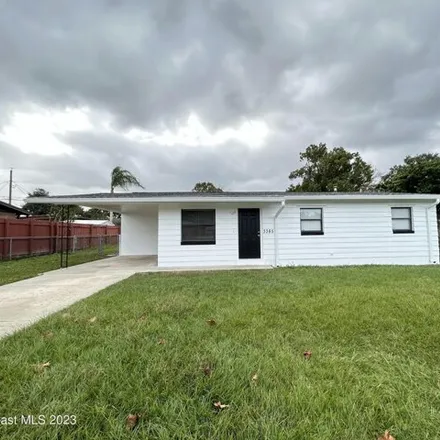 Rent this 3 bed house on 3373 Carnegie Street in Titusville, FL 32796