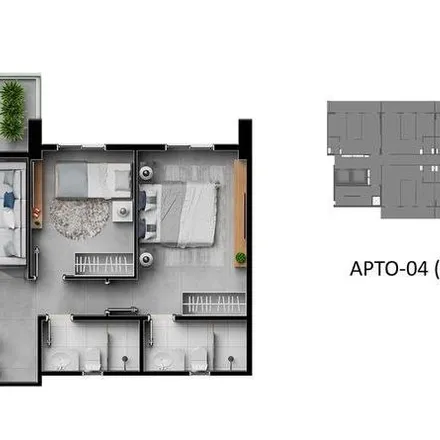 Buy this 2 bed apartment on Avenida Roberto Camelier 744 in Jurunas, Belém - PA