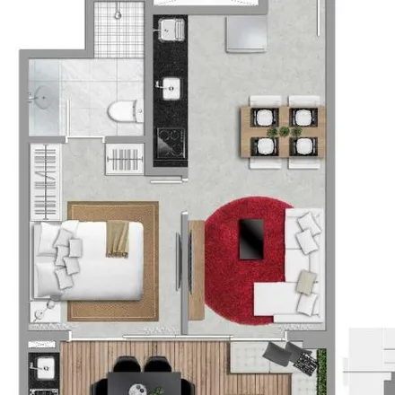 Buy this 1 bed apartment on Avenida Candida Oliveira das Dores in Centro, Barueri - SP