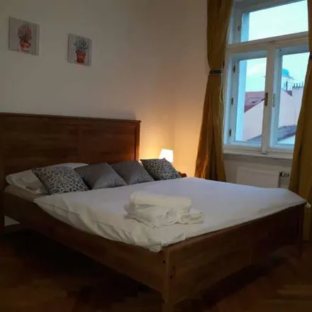 Rent this 2 bed apartment on Střední průmyslová škola sdělovací techniky in Malá Štupartská, 110 05 Prague