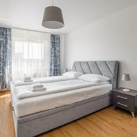 Rent this 1 bed apartment on Prezydenta Lecha Kaczyńskiego in 80-364 Gdańsk, Poland