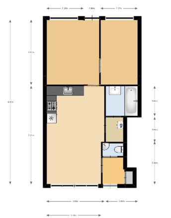 Rent this 0 bed apartment on Hegdambroek in 6546 VW Nijmegen, Netherlands