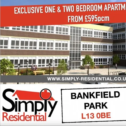 Rent this 1 bed apartment on Peter Lloyd Leisure Centre in West Derby Road, Liverpool
