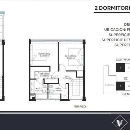 Buy this 2 bed apartment on Deheza 2831 in Saavedra, C1429 AKK Buenos Aires
