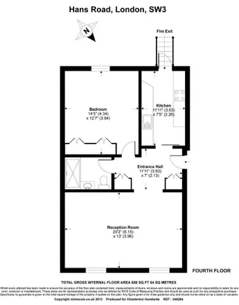 Image 8 - 30 Hans Road, London, SW3 1RY, United Kingdom - Apartment for rent