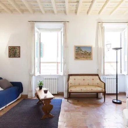 Rent this 1 bed apartment on Gino in Trastevere Pizzeria in Via della Lungaretta, 85
