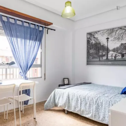 Rent this 4 bed room on El Miracle in Carrer de la Historiadora Sylvia Romeu, 46021 Valencia