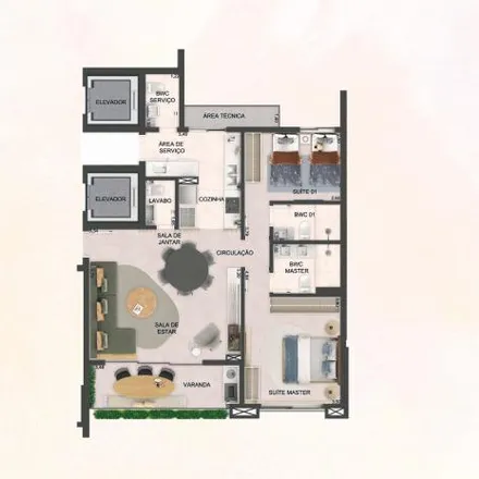 Buy this 2 bed apartment on Rua dos Jenipapos in Paiva, Cabo de Santo Agostinho - PE