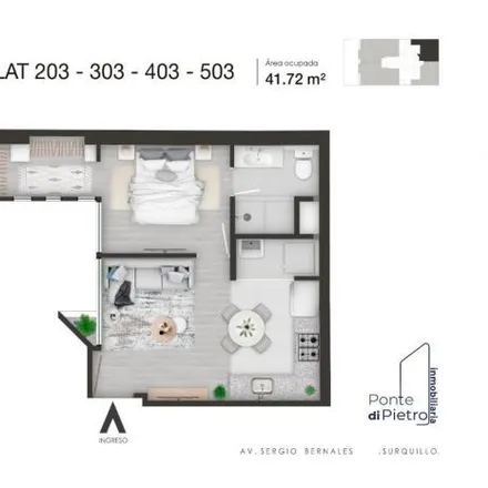 Buy this 1 bed apartment on Avenida Sergio Bernales 393 in Surquillo, Lima Metropolitan Area 15048