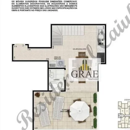 Buy this 2 bed apartment on Salão do Reino das Testemunhas de Jeová in Rua Caiubi, Jardim Stella
