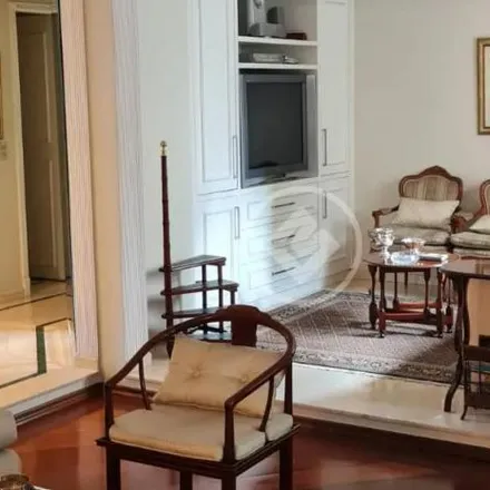 Rent this 3 bed apartment on Edifício Auguste Rodin in Rua Inhambú 1069, Indianópolis