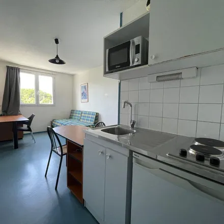 Rent this 1 bed apartment on 15 Rue Victor Hugo in 38610 Gières, France