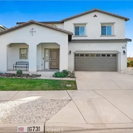 Rent this 4 bed house on 16731 Kalmia Ln in Fontana, California