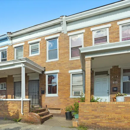 Image 1 - 411 Highland Avenue, Baltimore, MD 21225, USA - Townhouse for sale