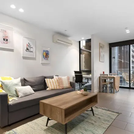 Rent this 1 bed apartment on Elm Apartments in 22 Dorcas Street, Southbank VIC 3006