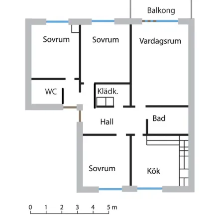 Rent this 4 bed apartment on Tjärngatan in 912 31 Vilhelmina, Sweden