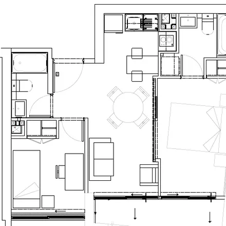 Rent this 2 bed apartment on Conde del Maule 4645 in 837 0261 Provincia de Santiago, Chile