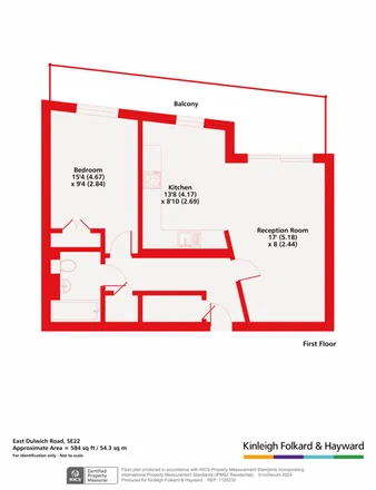 Image 9 - Altima Court, East Dulwich Road, London, SE22 9AL, United Kingdom - Apartment for rent