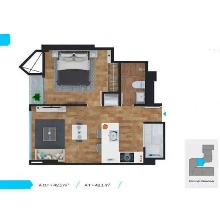 Buy this 1 bed apartment on Jirón Domingo Casanova 330 in Lince, Lima Metropolitan Area 15046