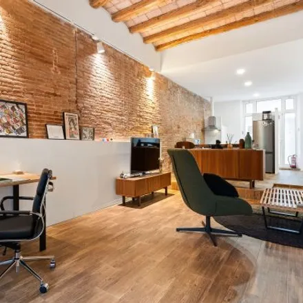 Rent this studio apartment on Zarah Supermercat in Carrer de la Indústria, 44