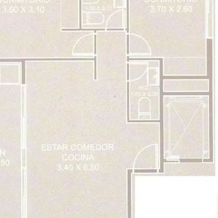 Buy this 2 bed apartment on 811 - Pablo Poggio 1258 in Partido de Tres de Febrero, 1682 Villa Bosch