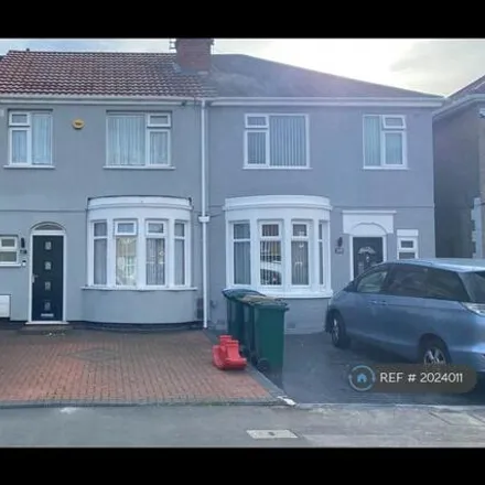 Rent this 3 bed townhouse on 70 Dunster Place in Coventry, CV6 4JE