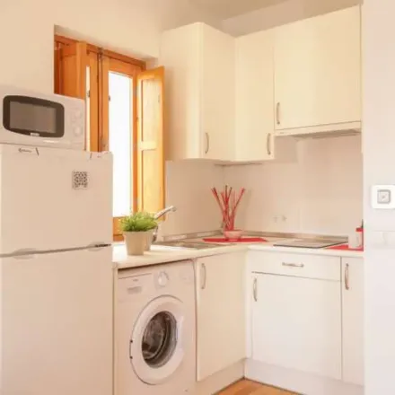 Rent this 1 bed apartment on Calle de Caramuel in 28011 Madrid, Spain