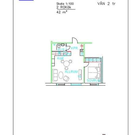 Rent this 2 bed apartment on Lemon Tree in Sundsgatan, 941 33 Piteå