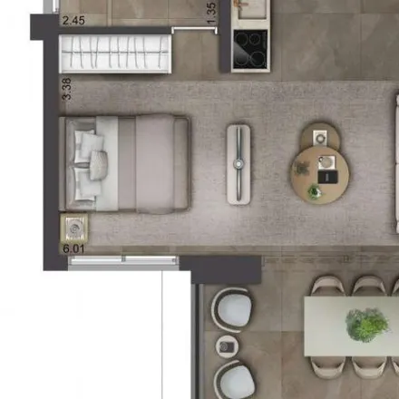 Buy this 1 bed apartment on Avenida Jamaris 582 in Indianópolis, São Paulo - SP