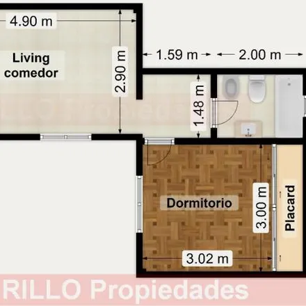 Buy this 1 bed apartment on 70 - La Crujía 3169 in Villa Parque San Lorenzo, B1651 AFJ San Andrés