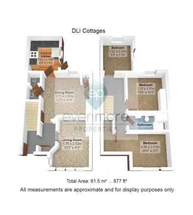 Image 9 - 1 DLI Cottages, Viaduct, Durham, DH1 4RQ, United Kingdom - Duplex for rent