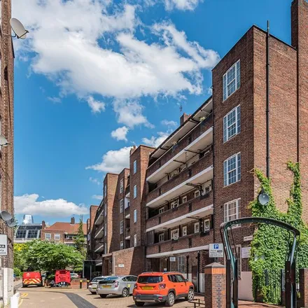 Rent this 3 bed apartment on Santley House in Frazier Street, London