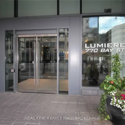 Rent this 2 bed apartment on Lumiere Condominiums on Bay in 770 Bay Street, Old Toronto