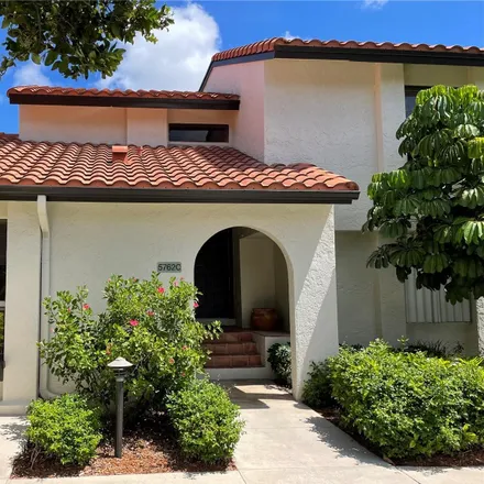 Rent this 3 bed townhouse on 5766 Fox Hollow Drive in Paradise Palms, Boca Raton