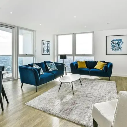 Rent this 3 bed apartment on Battersea Park Road in Nine Elms, London