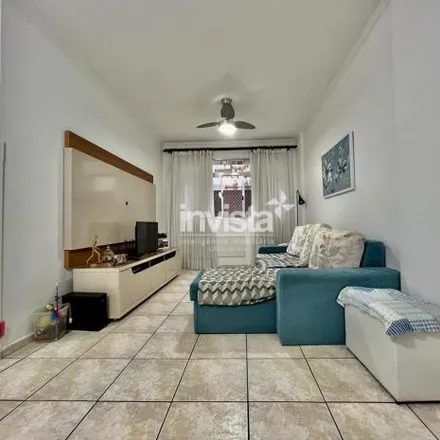 Buy this 2 bed apartment on Praça da Independência in Gonzaga, Santos - SP